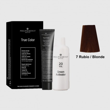 Kit True Color 7.0 Rubio Medio 100Ml