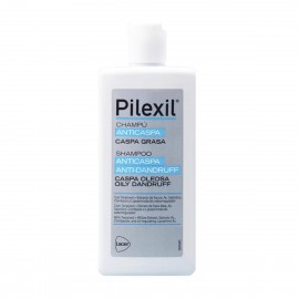 Pilexil Shampoo Anticaspa Caspa Grasa 300 Ml